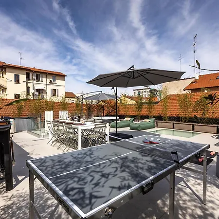 Villa Loft In Milan With Private Terrace & Jacuzzi-2